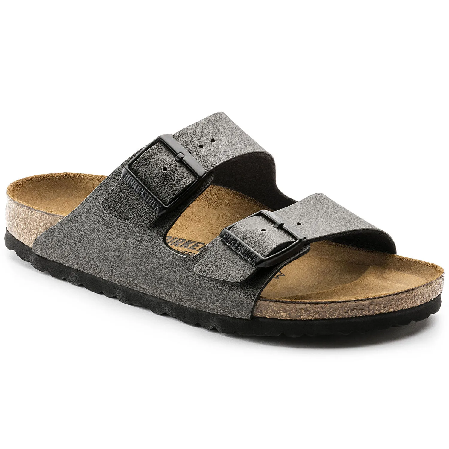 Birkenstock Arizona Anthracite BirkoFlor