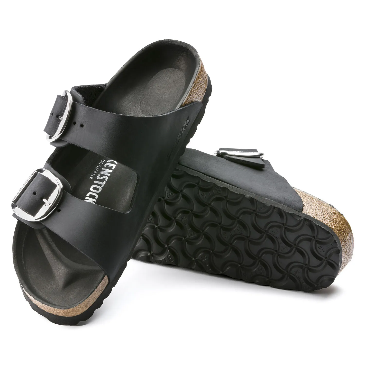 Birkenstock Arizona Oiled Leather (Narrow Width) Black