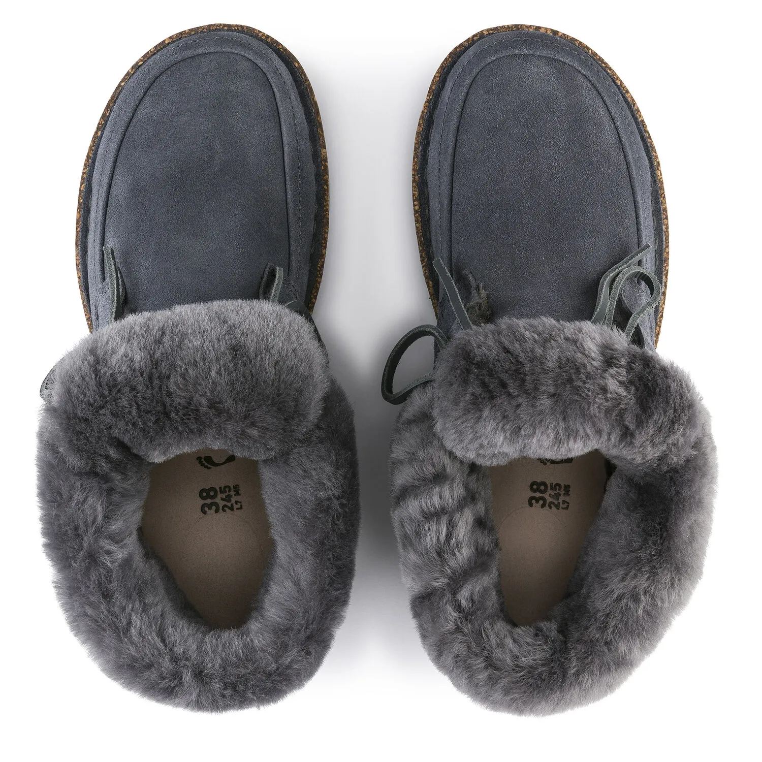 Birkenstock Bakki Graphite Suede display picture 2