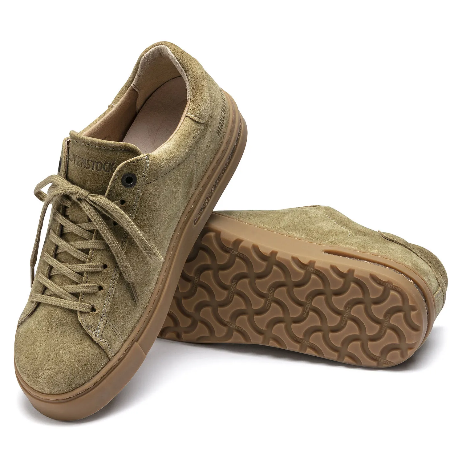 Birkenstock Bend Low Leather (Narrow Width) Faded Khaki