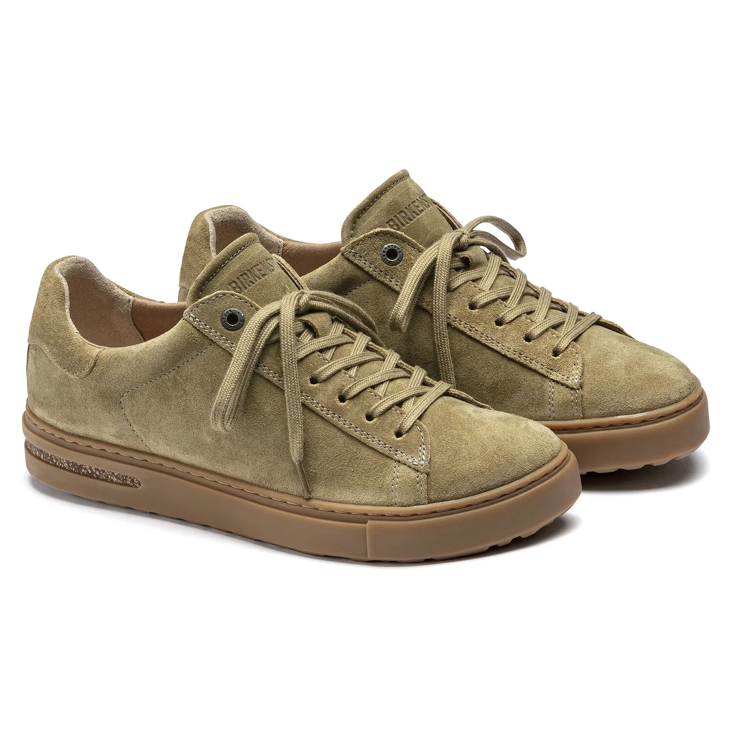 Birkenstock Bend Low Leather (Narrow Width) Faded Khaki