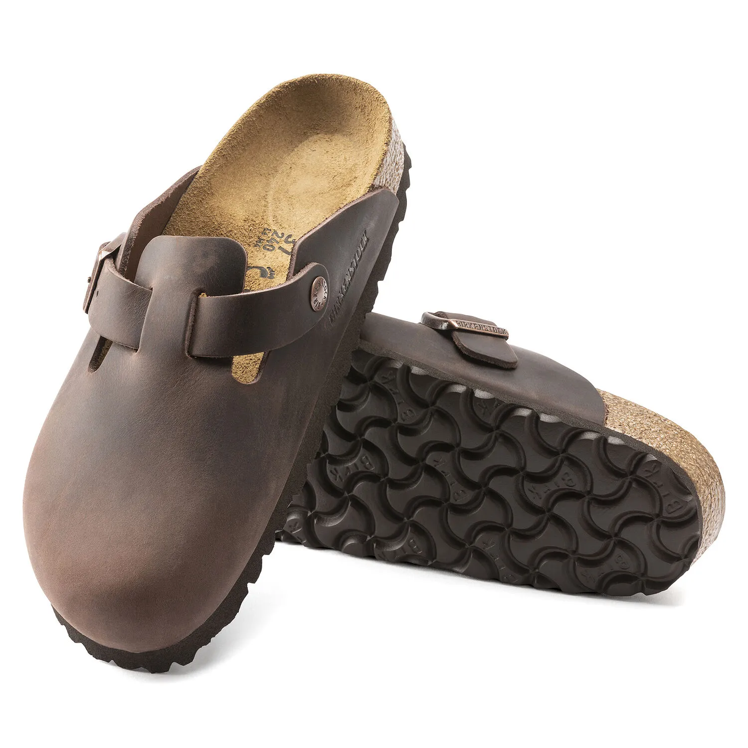 Birkenstock Boston Habana Oiled