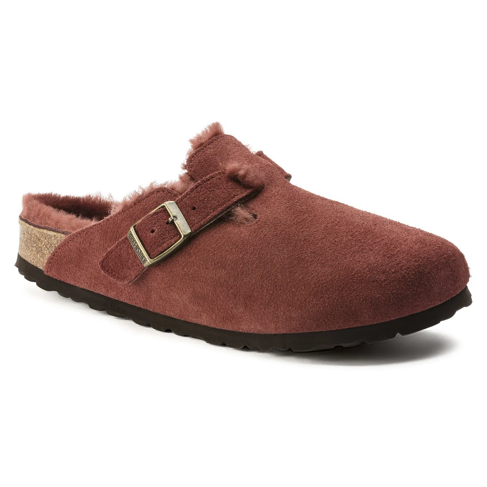 Birkenstock boston shearling port on sale