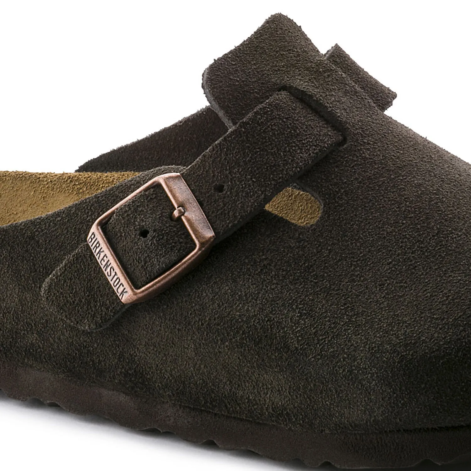 ★韓国の人気★【BIRKENSTOCK】★Boston Soft Footbed Mocha★ Boston Soft Footbed Suede Leather Mocha | BIRKENSTOCK