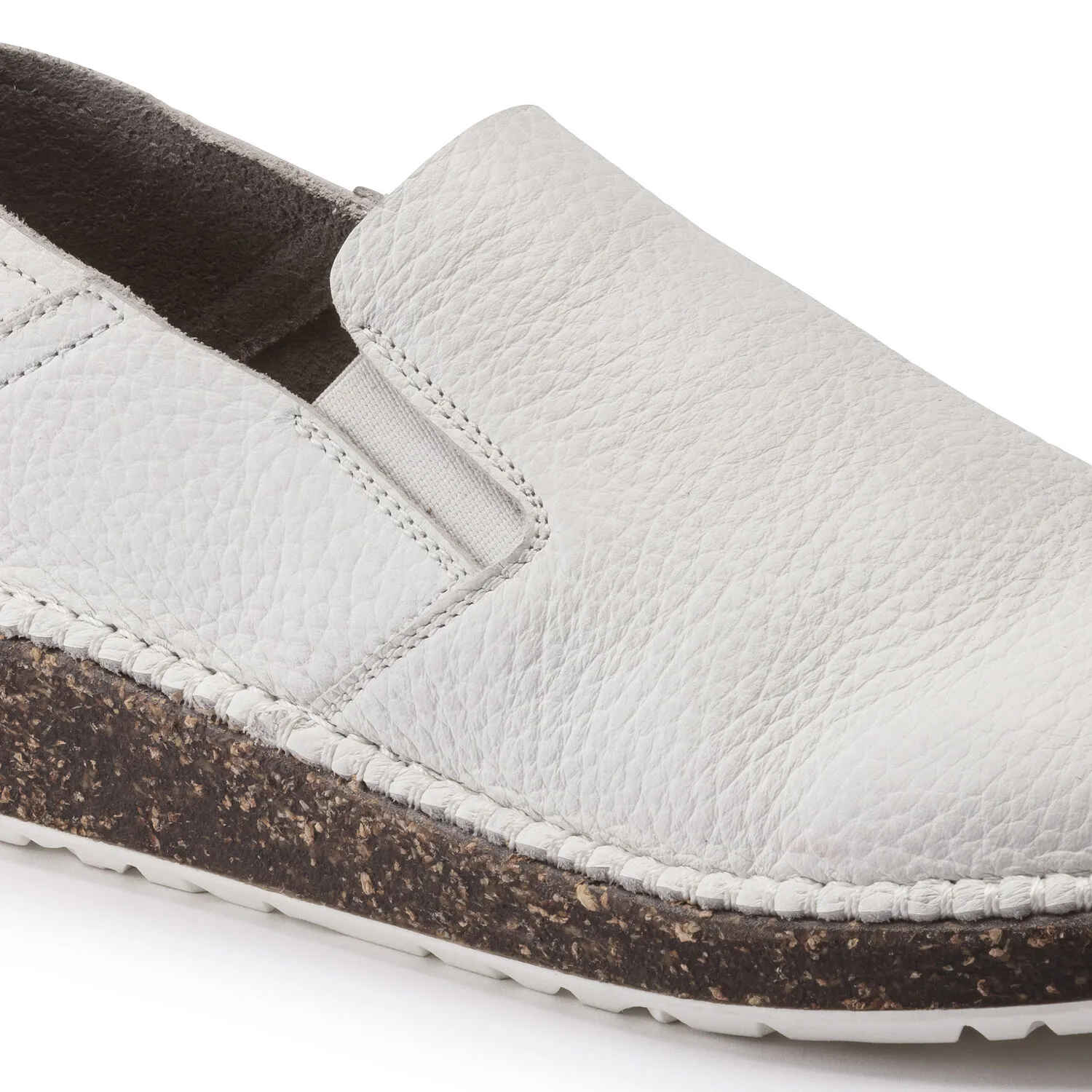 Birkenstock White Leather Men\'s /womens Loafers Callen Buy White Callan Suede Leather Online in India - BIRKENSTOCK main image 2