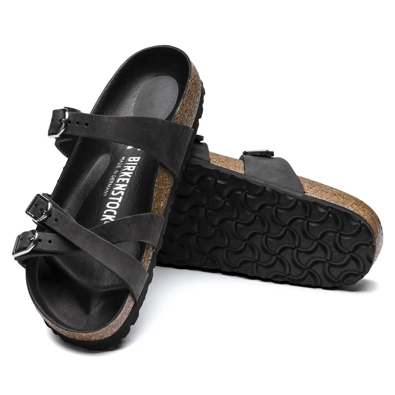 Birkenstock Franca Hex Black Oiled