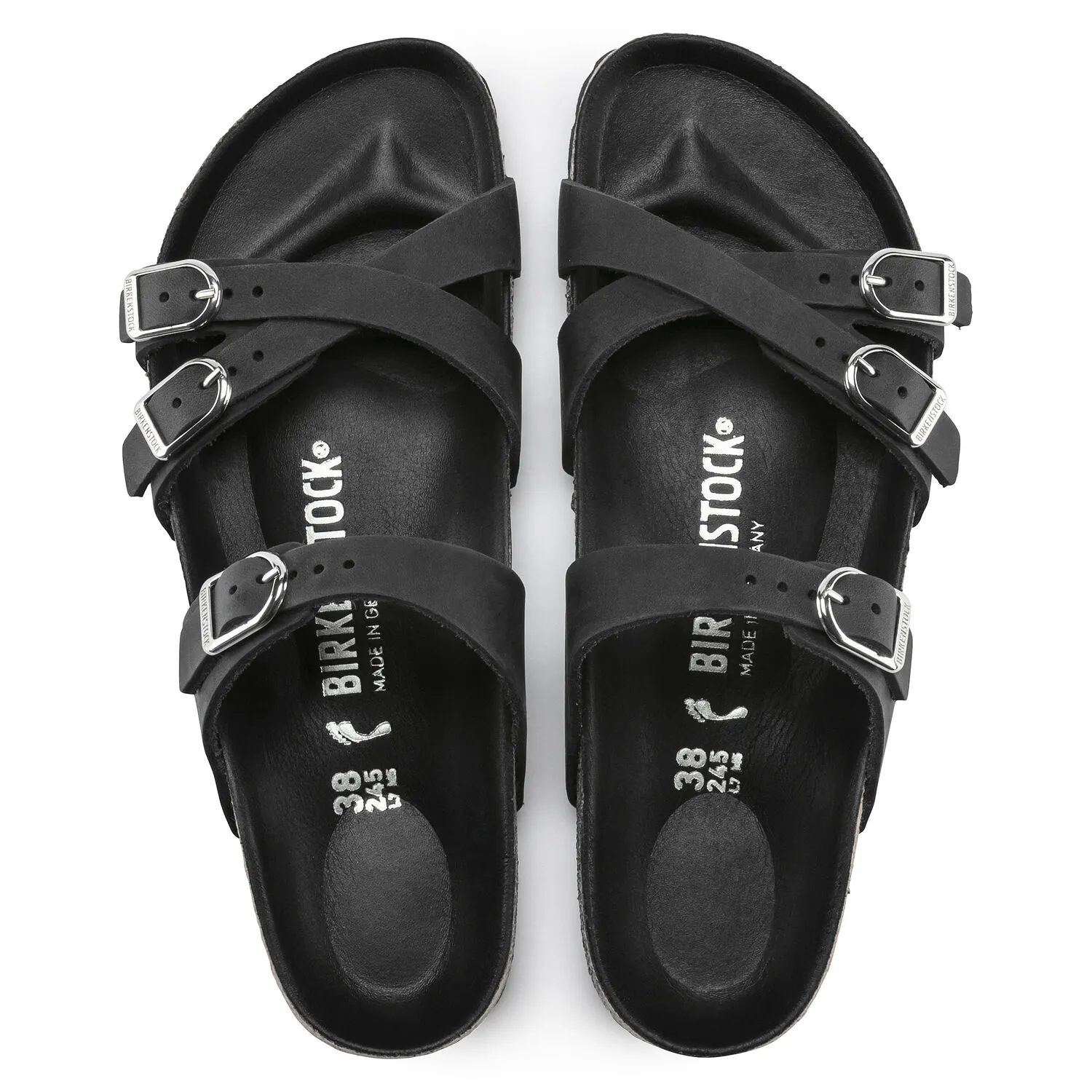 Birkenstock Franca Hex Black Oiled
