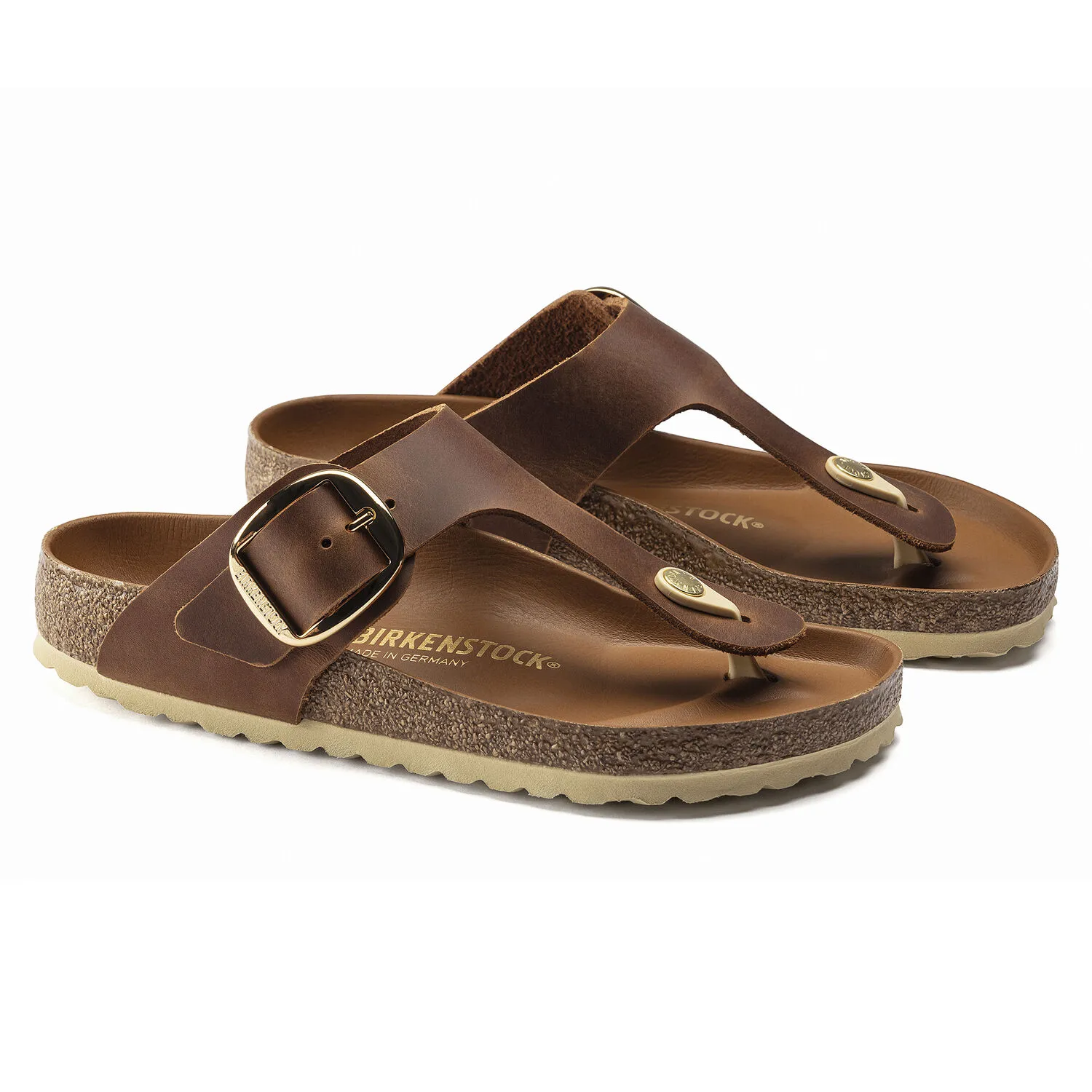 Birkenstock | Gizeh Big Buckle - Cognac