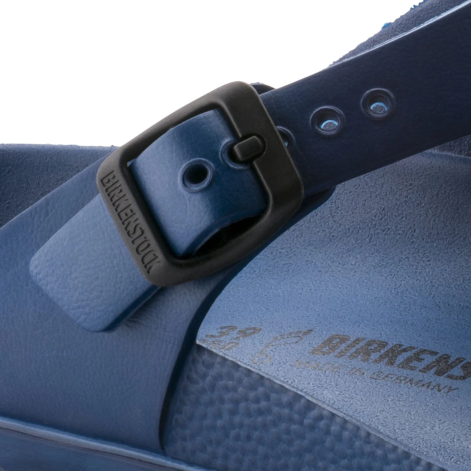 Birkenstock Unisex Sandals W8 M6 Blue Gizeh EVA Thong Adjustable Buckle Strap Amazon.com: Birkenstock Gizeh Eva Women main image 3