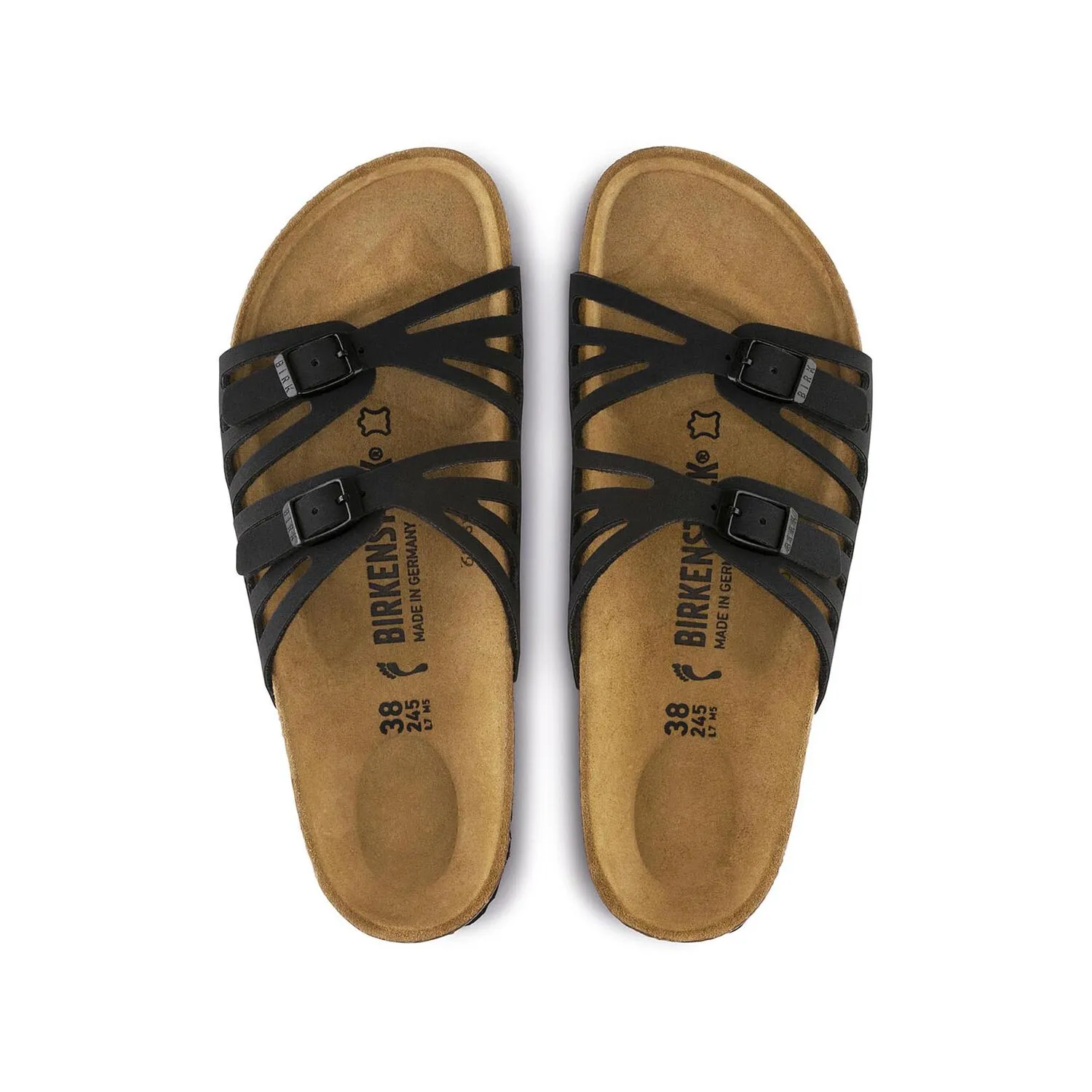 Birkenstock Granada Black Birkibuc