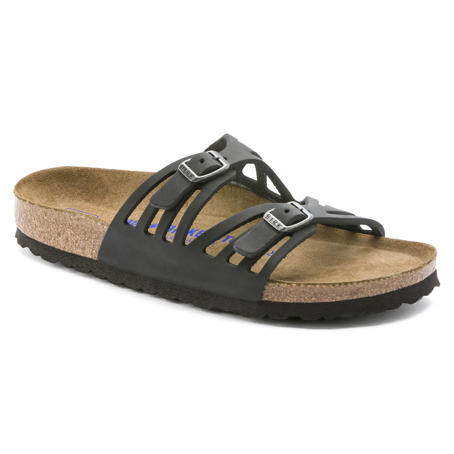 Birkenstock Granada Soft Footbed Black Oiled