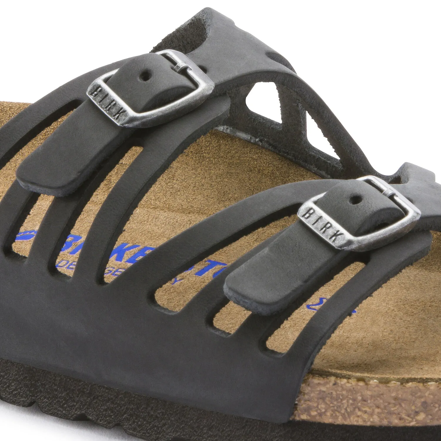 Birkenstock Granada Soft Footbed Black Oiled