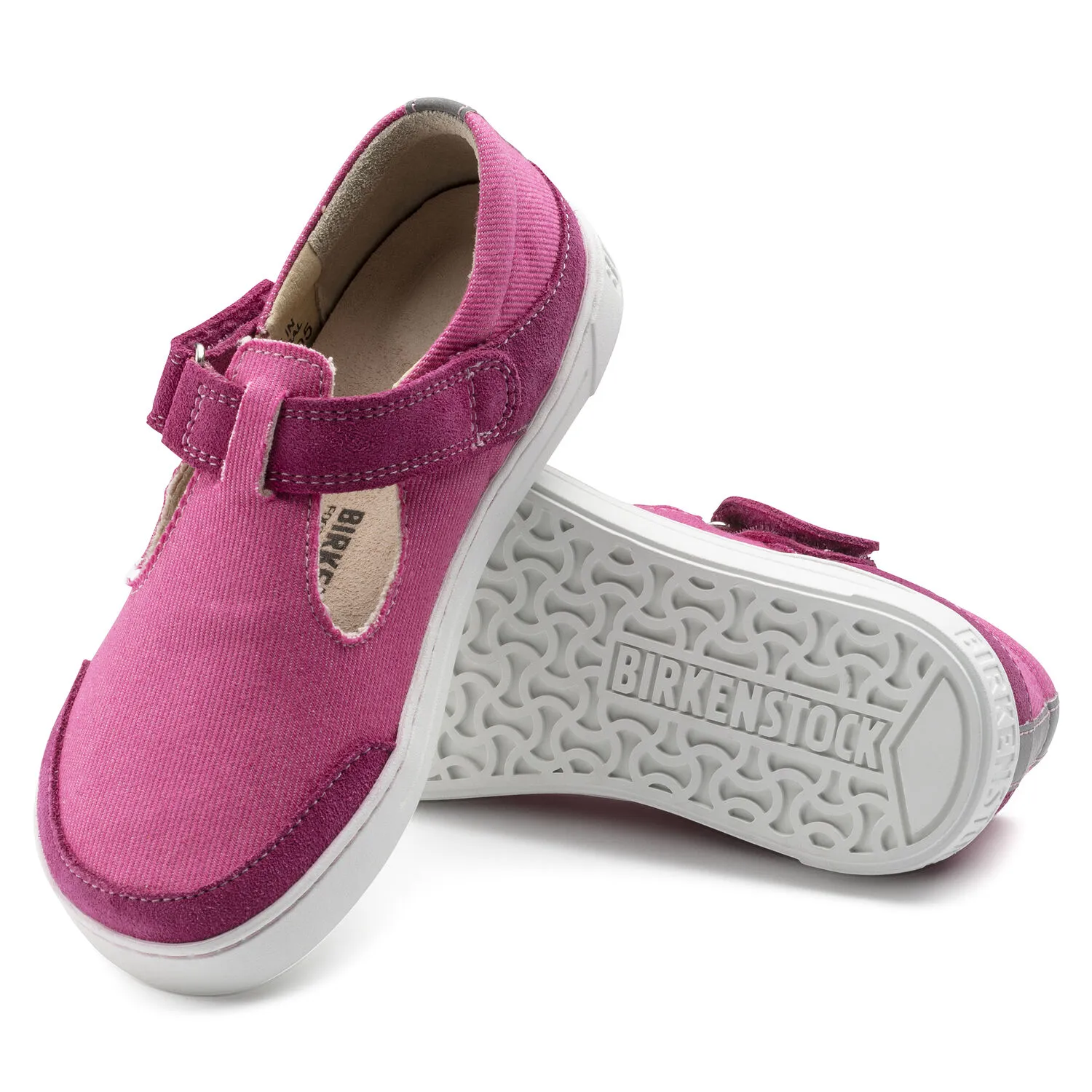 Birkenstock Abilene Kids Fuchsia Textile/Suede