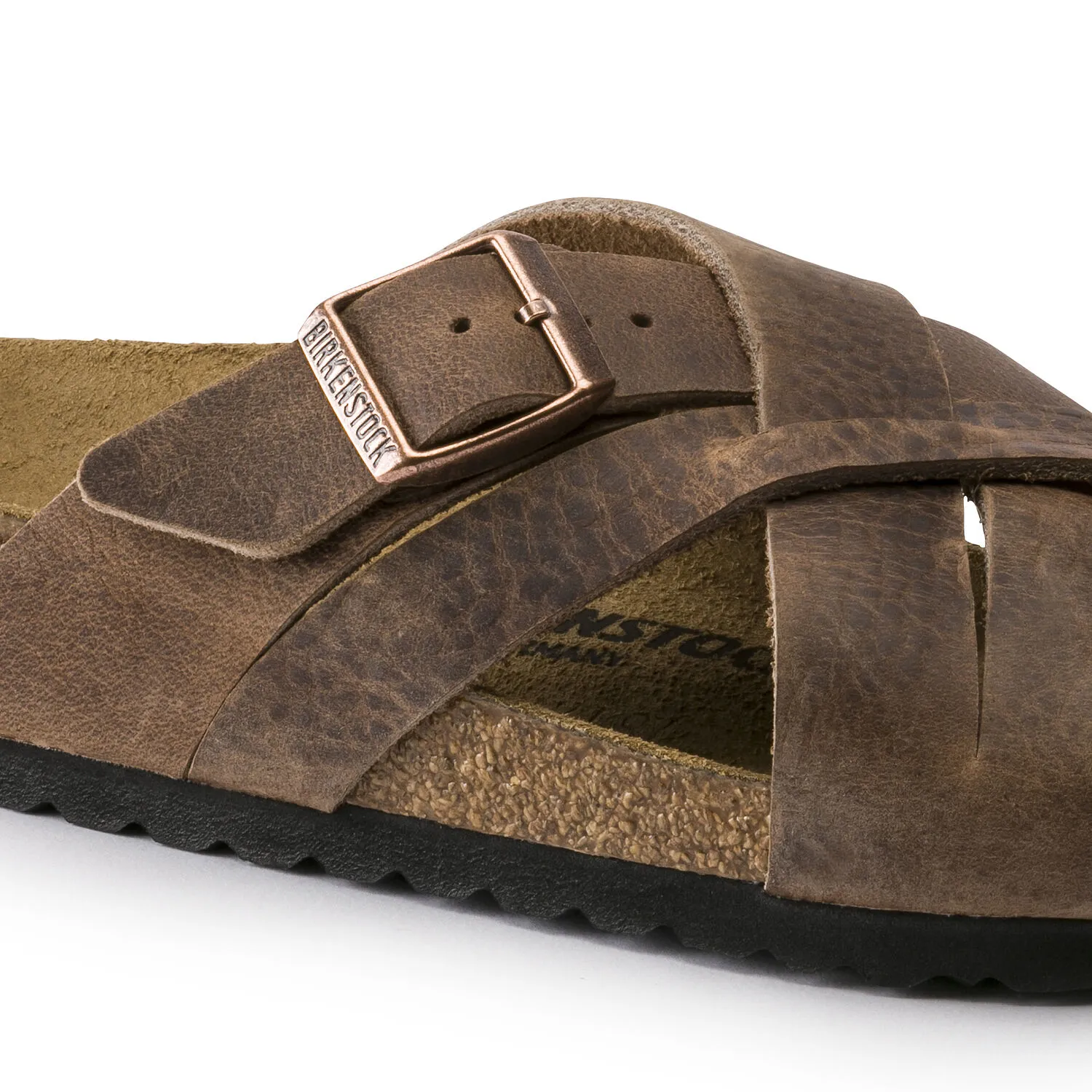 ビルケンシュトック ルガーノ　オイルドレザー キャンベラ オールド タバコ Birkenstock Lugano Sandal Oiled Leather Old Tobacco