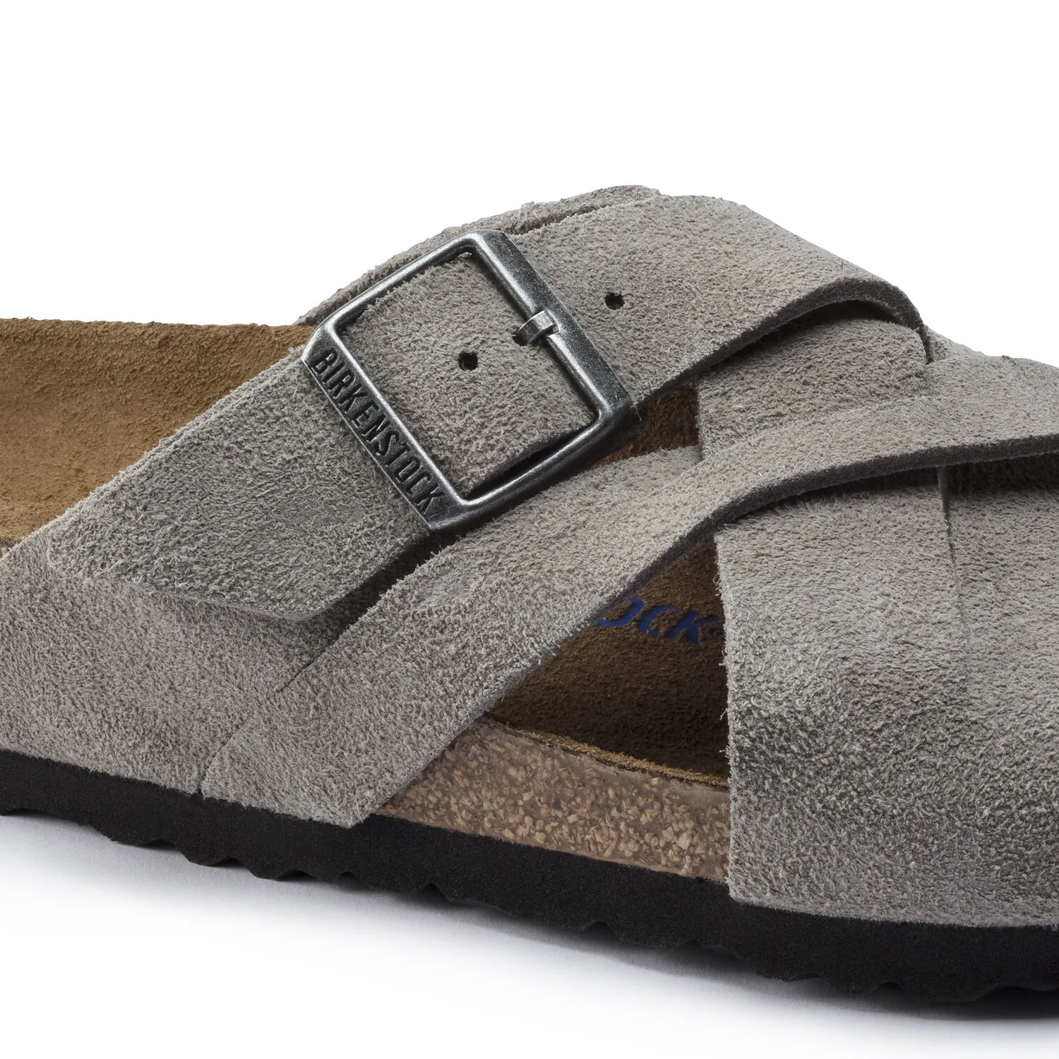Birkenstock Lugano Soft Footbed Stone Coin Suede 43 Men’s size 11 Birkenstock Lugano Soft Footbed Stone Coin Suede main image 3