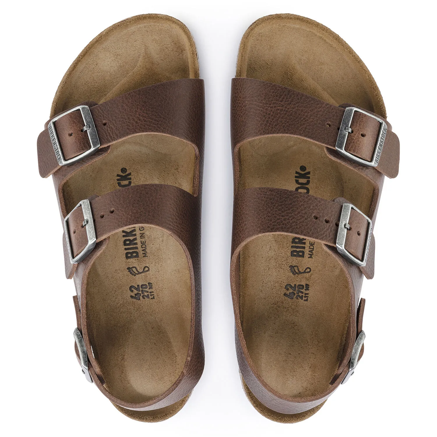 Birkenstock Milano Vintage Wood Roast