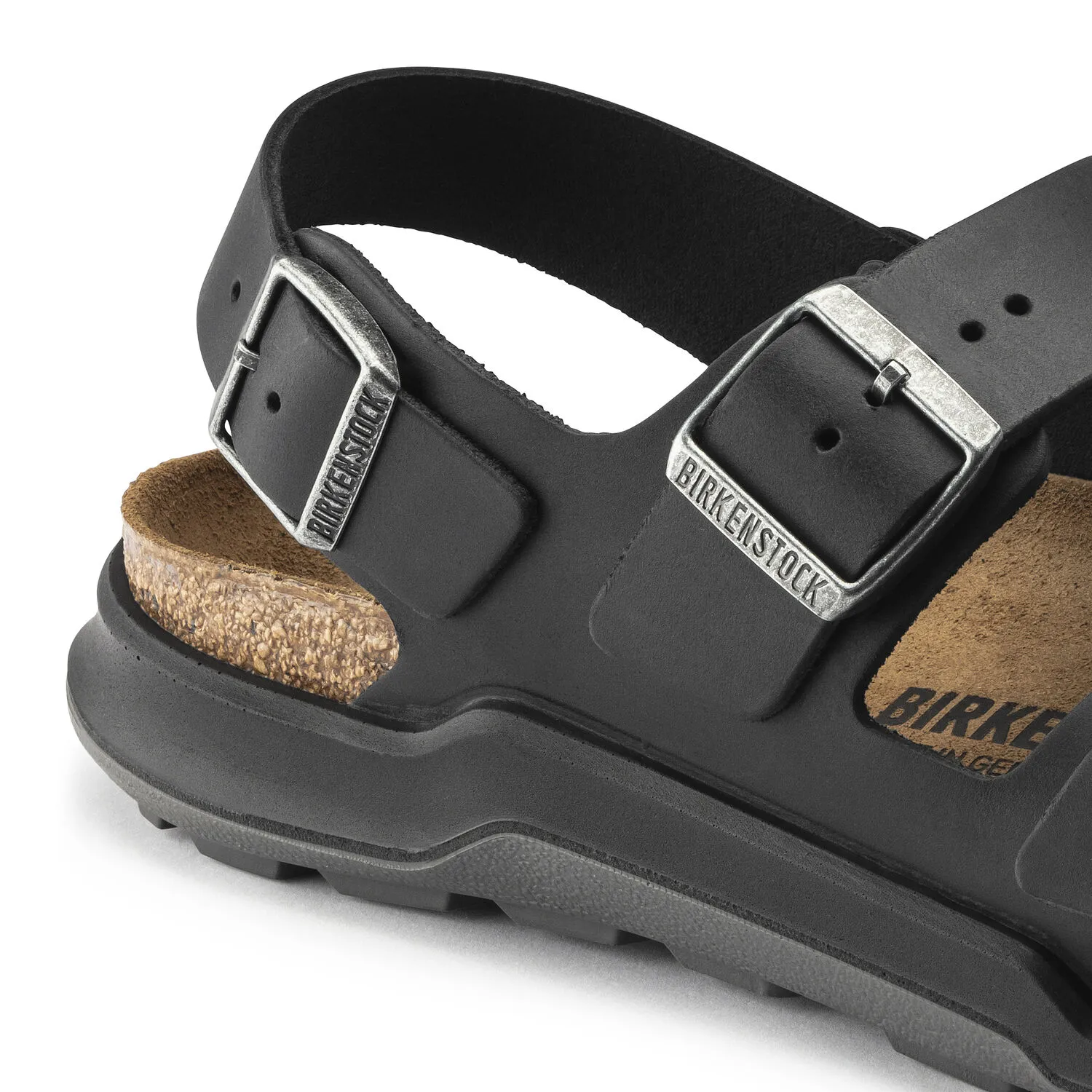 Birkenstock Milano Crosstown Black Oiled