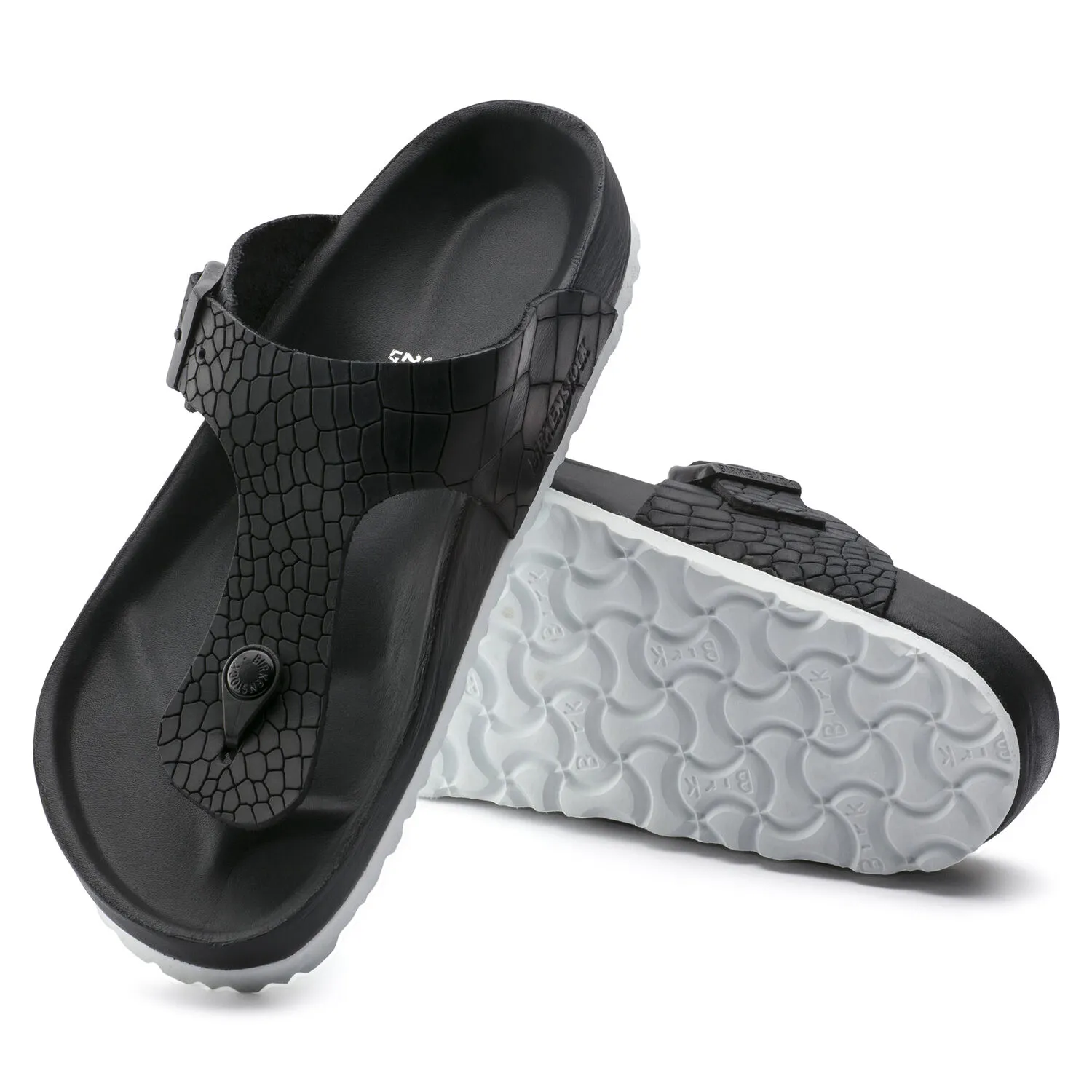 Birkenstock Ramses Exquisite Croco Black