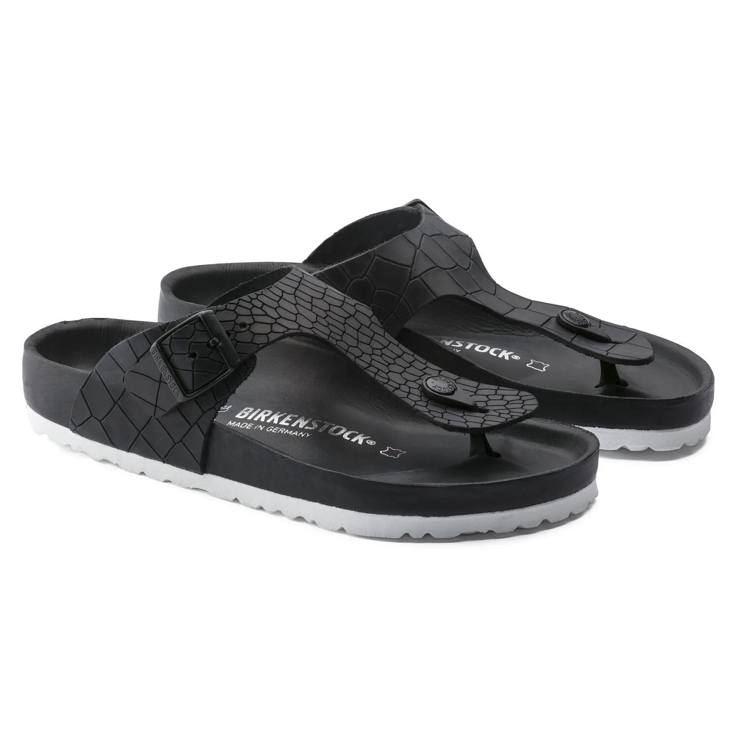 Birkenstock Ramses Exquisite Croco Black