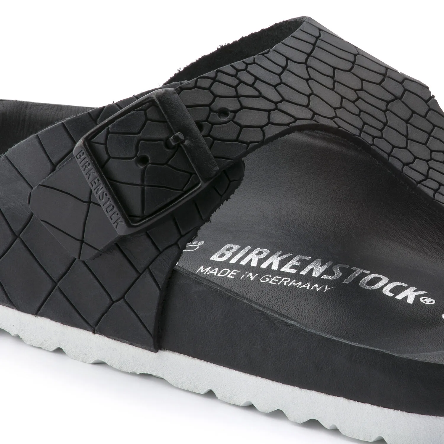 Birkenstock Ramses Exquisite Croco Black