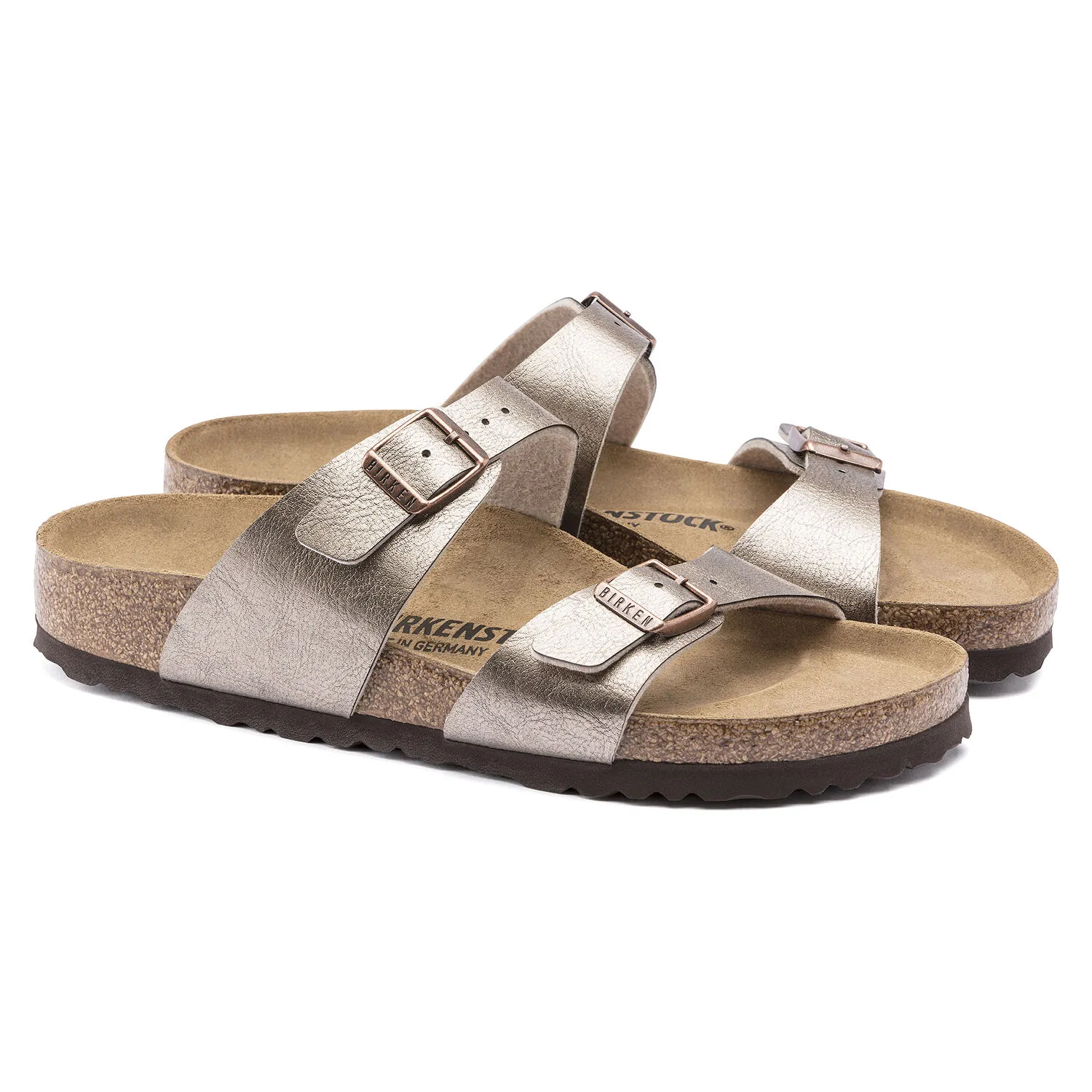 Birkenstock Sydney Graceful Taupe BirkoFlor