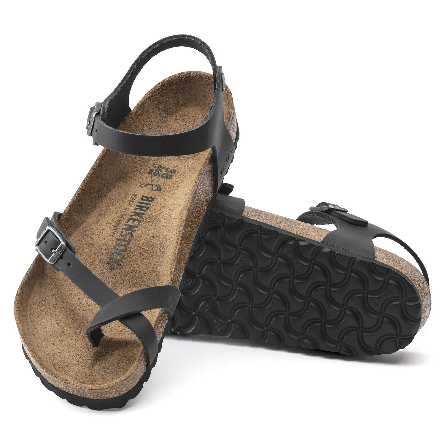Birkenstock Taormina Black Oiled