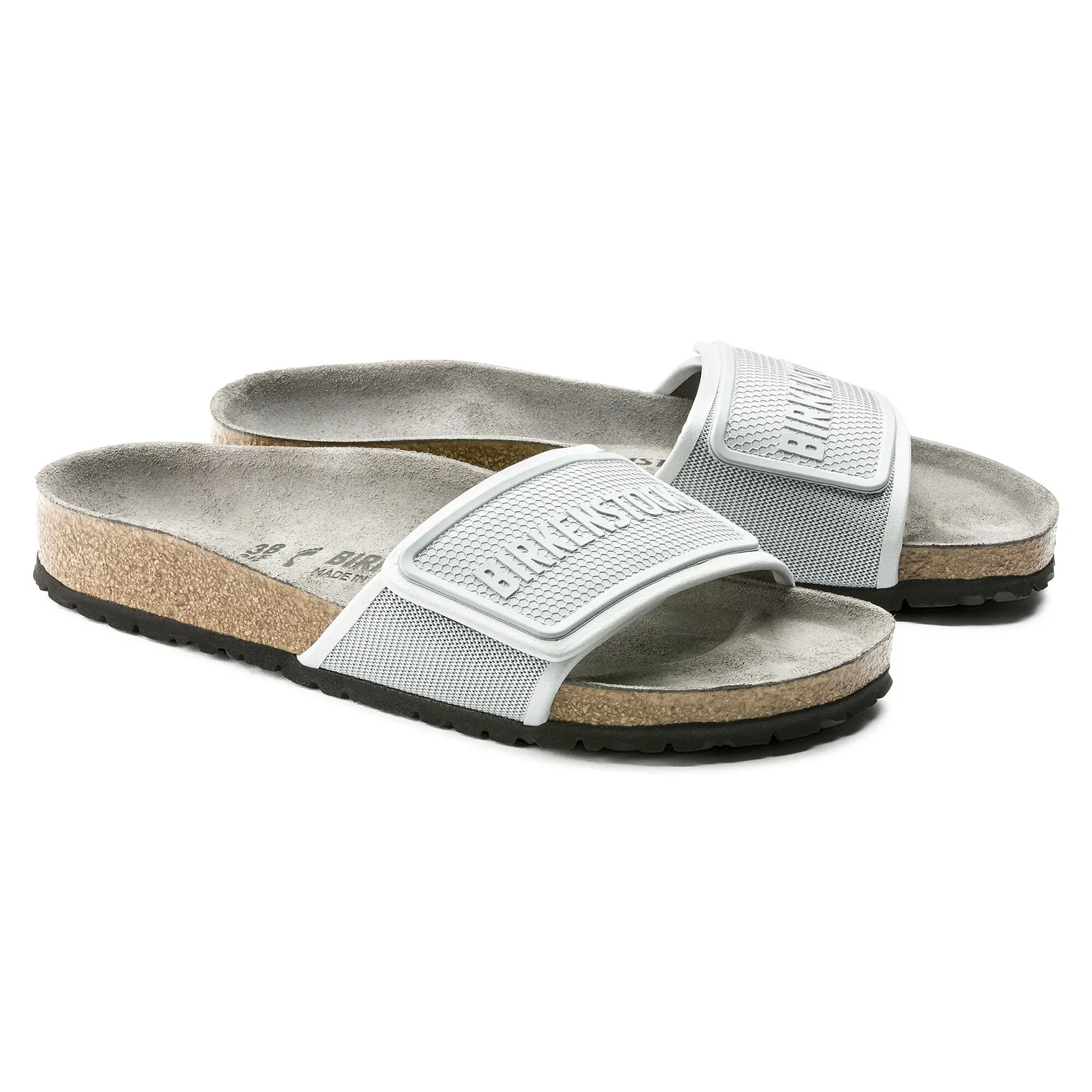 Birkenstock Tema Light Grey Microfiber