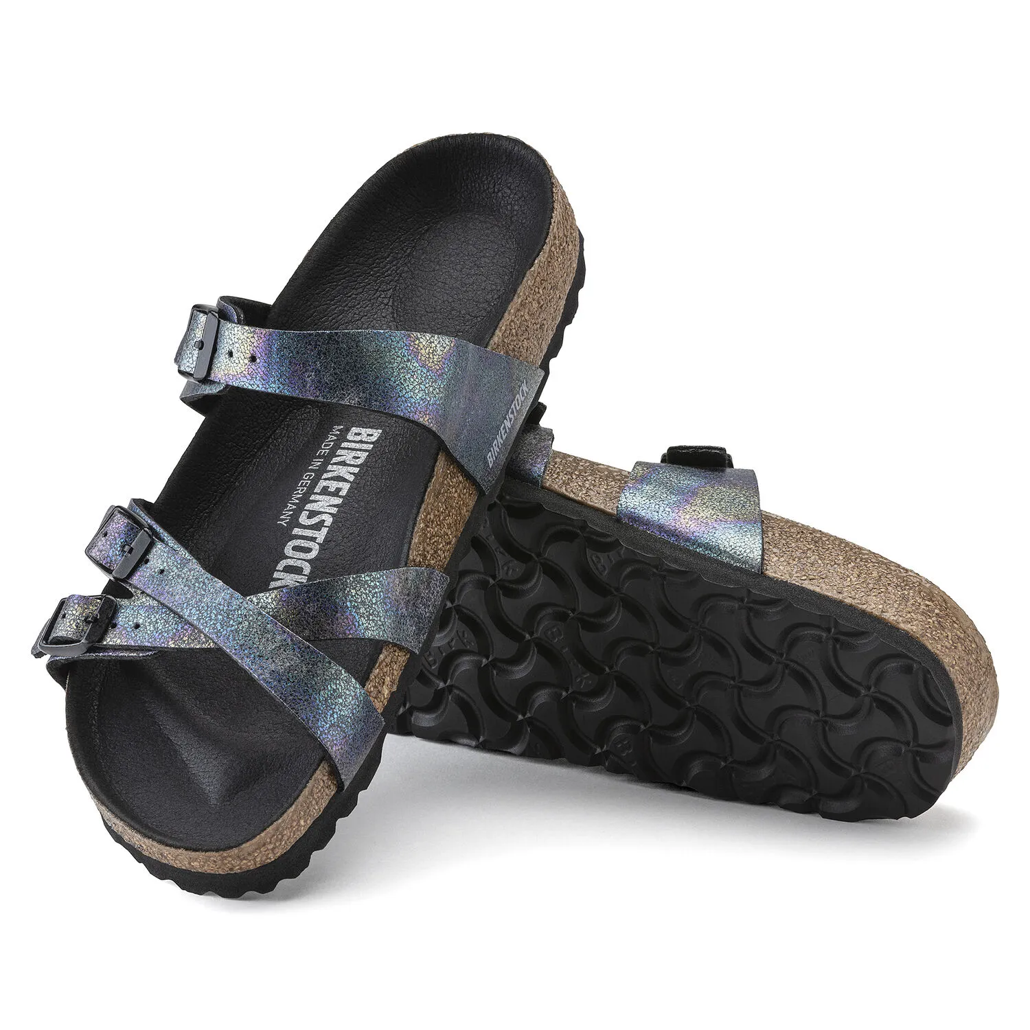 【新品】 BIRKENSTOCK Francaサンダル1022545 Birkenstock Women's Franca Leather Sandals - Cognac