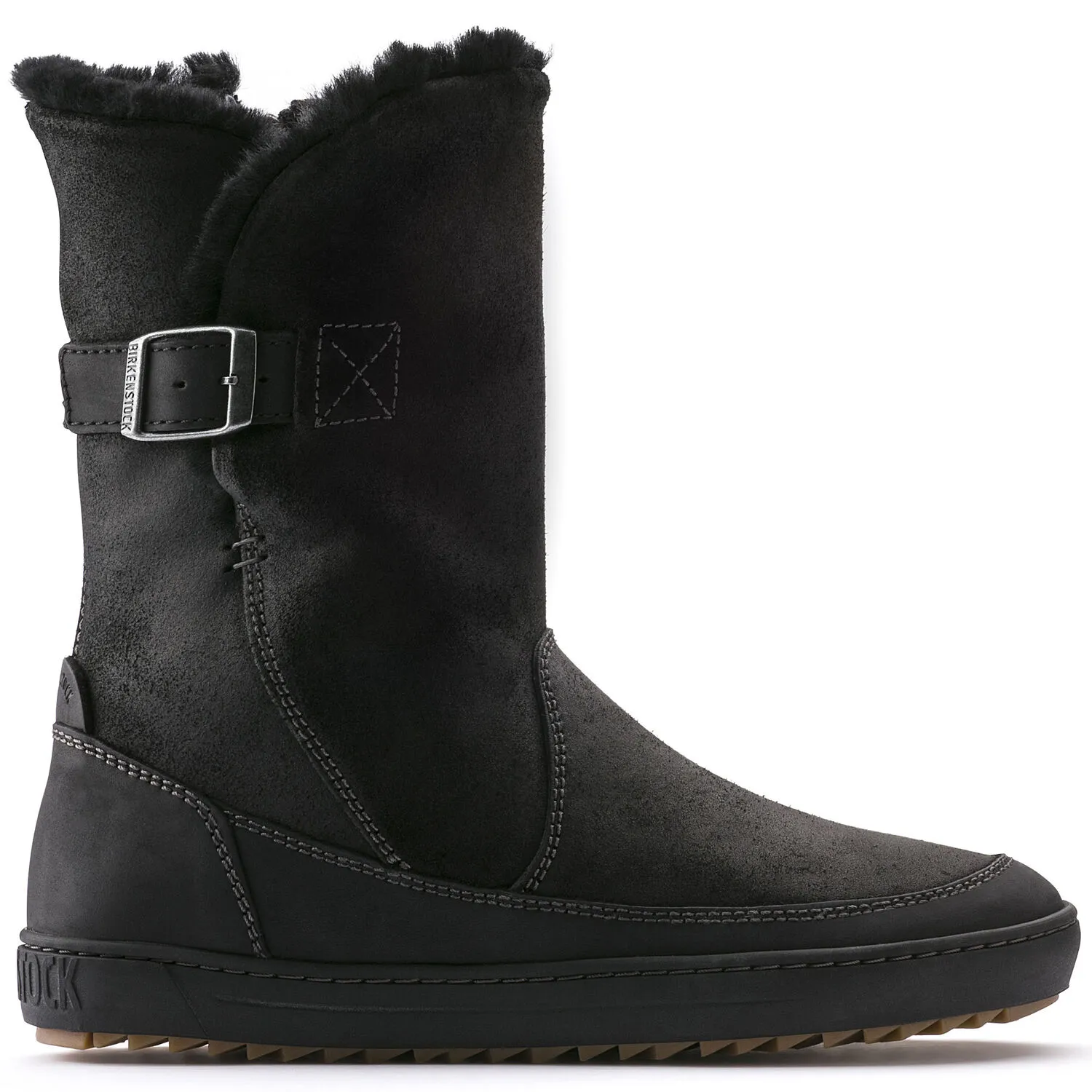 靴 birkenstock short boots Lille Kids Suede Leather in Color Mink | BIRKENSTOCK US