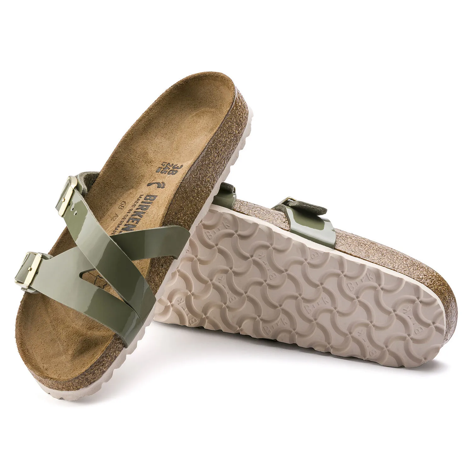 Birkenstock Yao Patent Khaki BirkoFlor