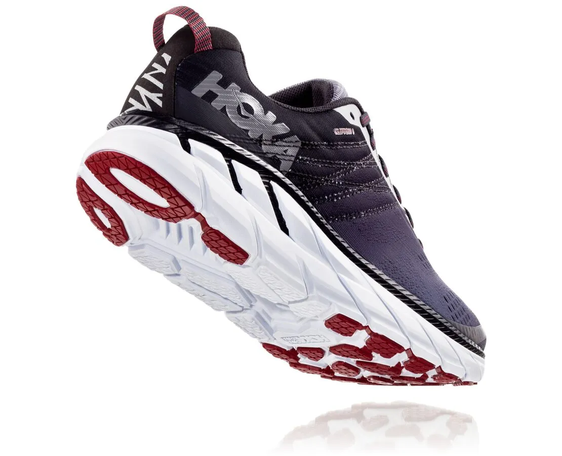Hoka One One Clifton 6 - Mens Gull/Obsidian