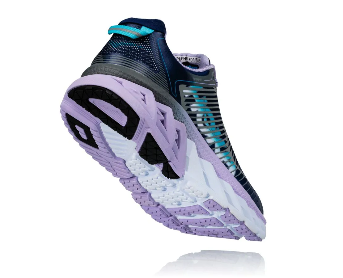 Hoka One One Arahi - Womens Medieval Blue/Lavender