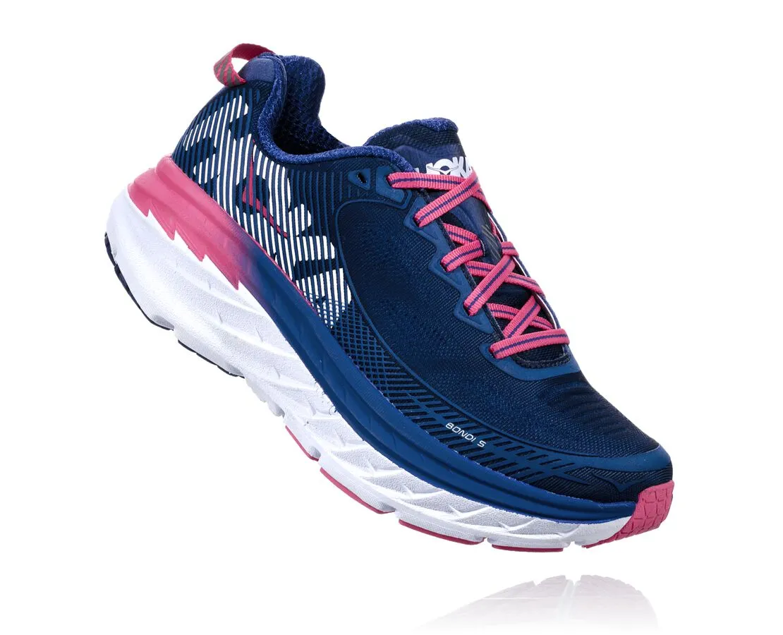 Hoka One One Bondi 5 - Womens Blueprint/Surf The Web