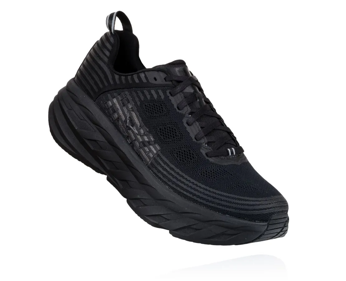 Hoka One One Bondi 6 - Womens Black/Black