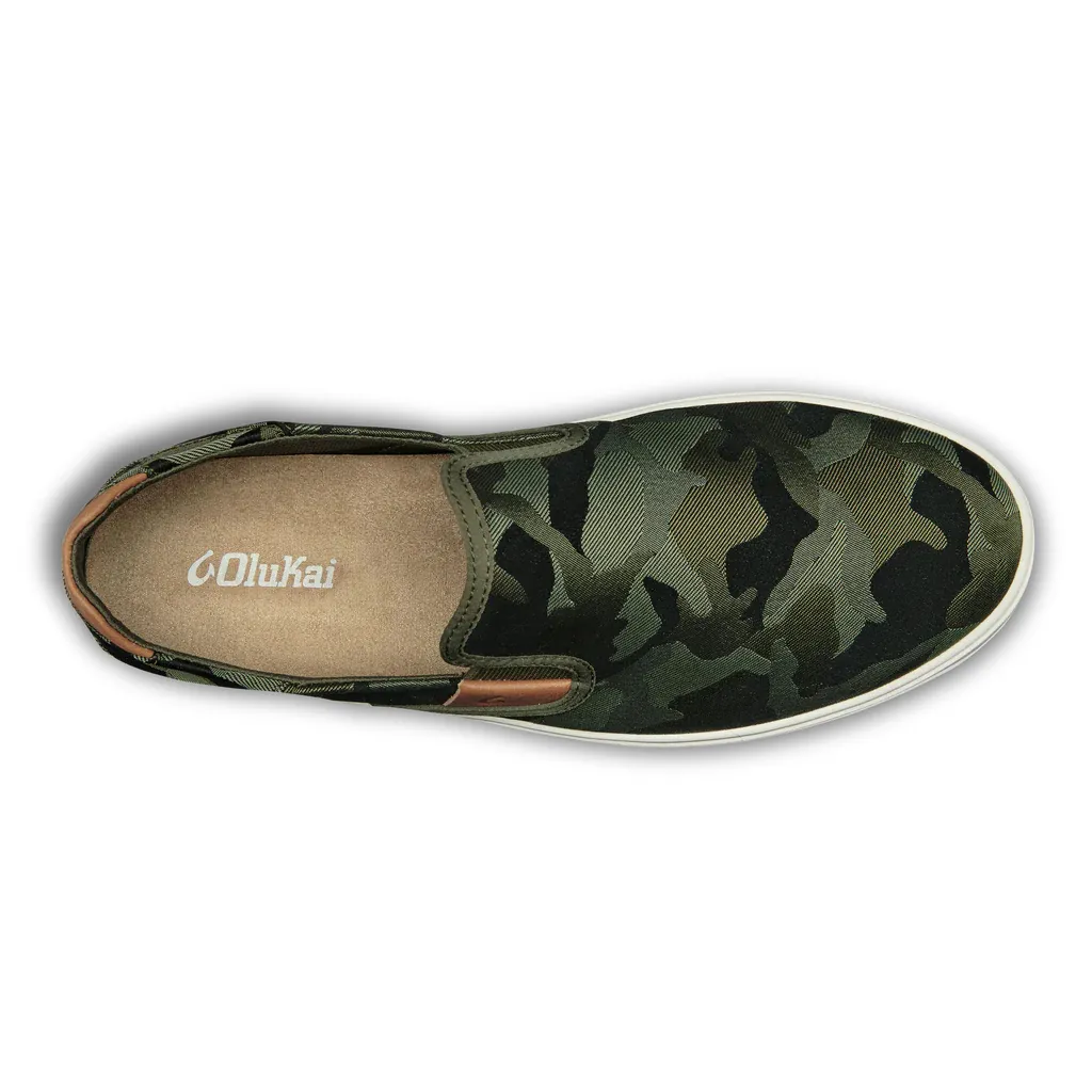 OLUKAI Lae\'ahi Pa\'i Camo Green Slip On Casual 10444-6ZKE Men\'s Shoes Size 11 OLUKAI Lae main image 4