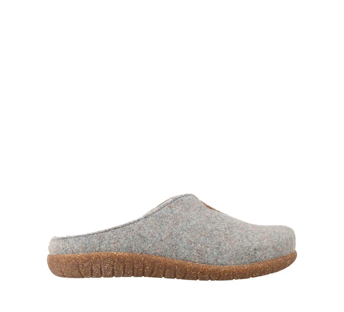 Taos Footwear Women's Wool Do Clog – Cozy Boiled Wool, Flexible Sole, Removable Cork Footbed, Indoor/Outdoor