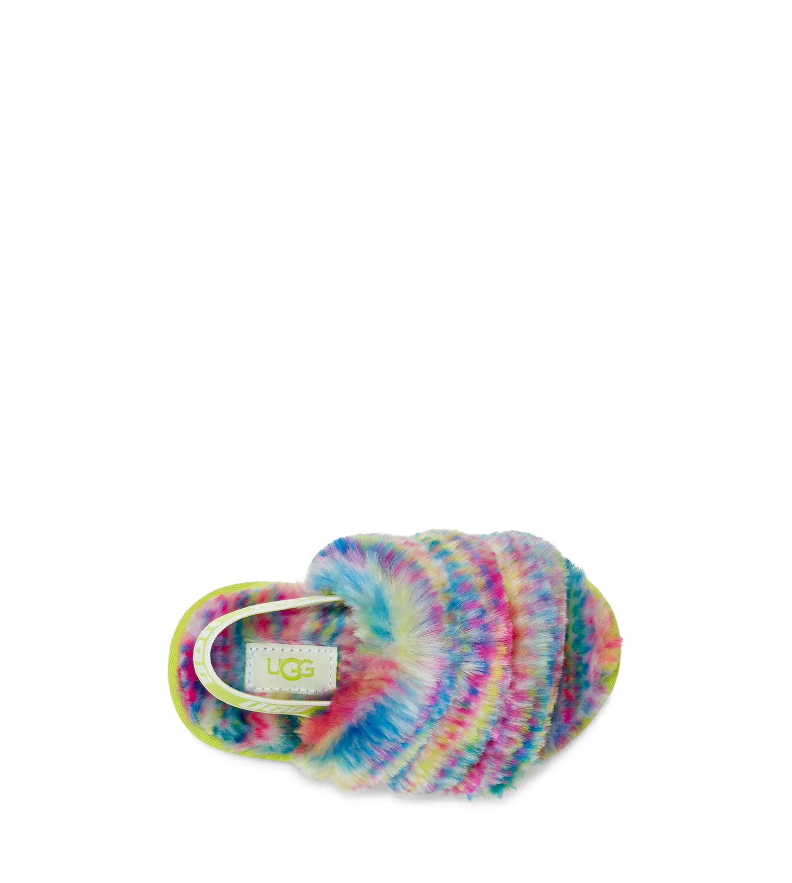 超美品 希少 UGG オールジェンダー FLUFF THAT Ugg Fluff Yeah Pixelate - Toddlers White