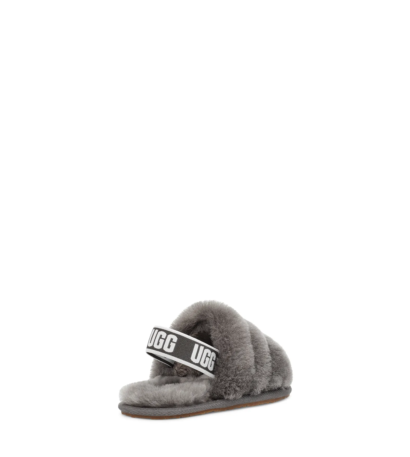 Ugg Fluff Yeah Slide - Toddlers Charcoal Ugg Fluff Yeah Slide - Toddlers Charcoal