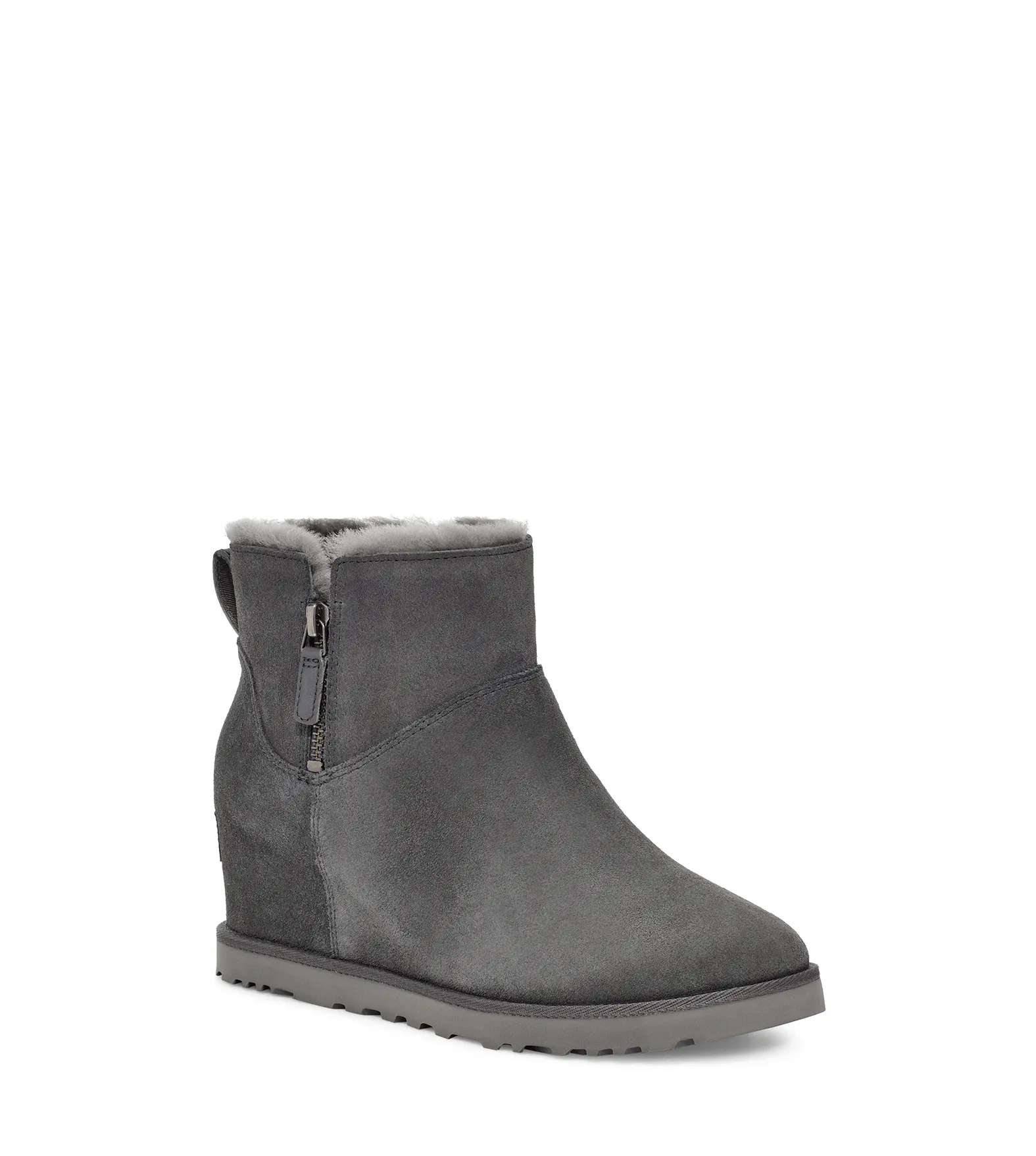 Ugg Classic Femme Zip Mini Grey