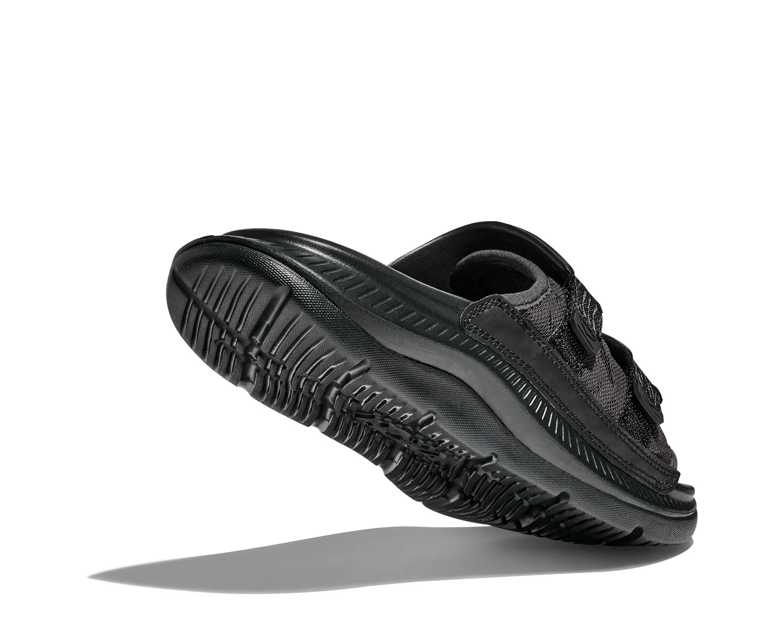 HOKA ONE ONE 　ORA LUXE 28cm Hoka One One Unisex Ora Luxe Recovery Slide Adjustable Stone Blue