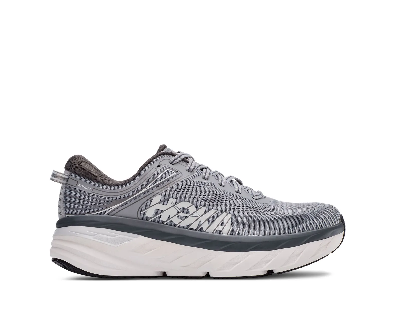 Hoka One One Bondi 7 - Mens Wild Dove/Dark Shadow