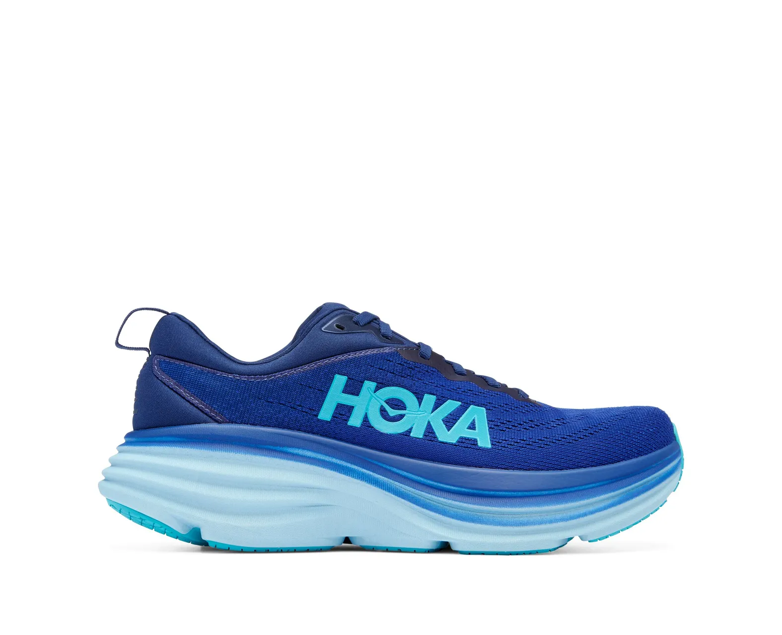 Hoka One One Bondi 8 - Mens Bellwether Blue/Bluing
