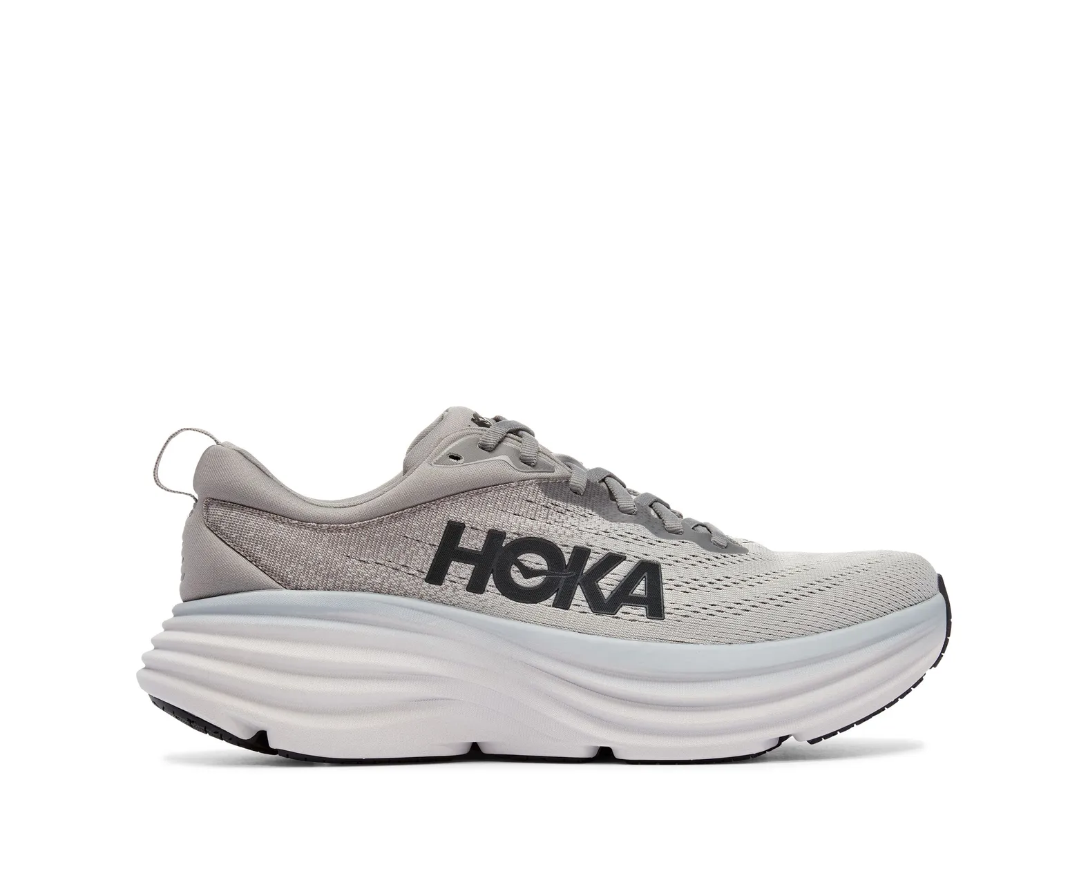 Hoka One One Bondi 8 - Mens Sharkskin/Harbor Mist