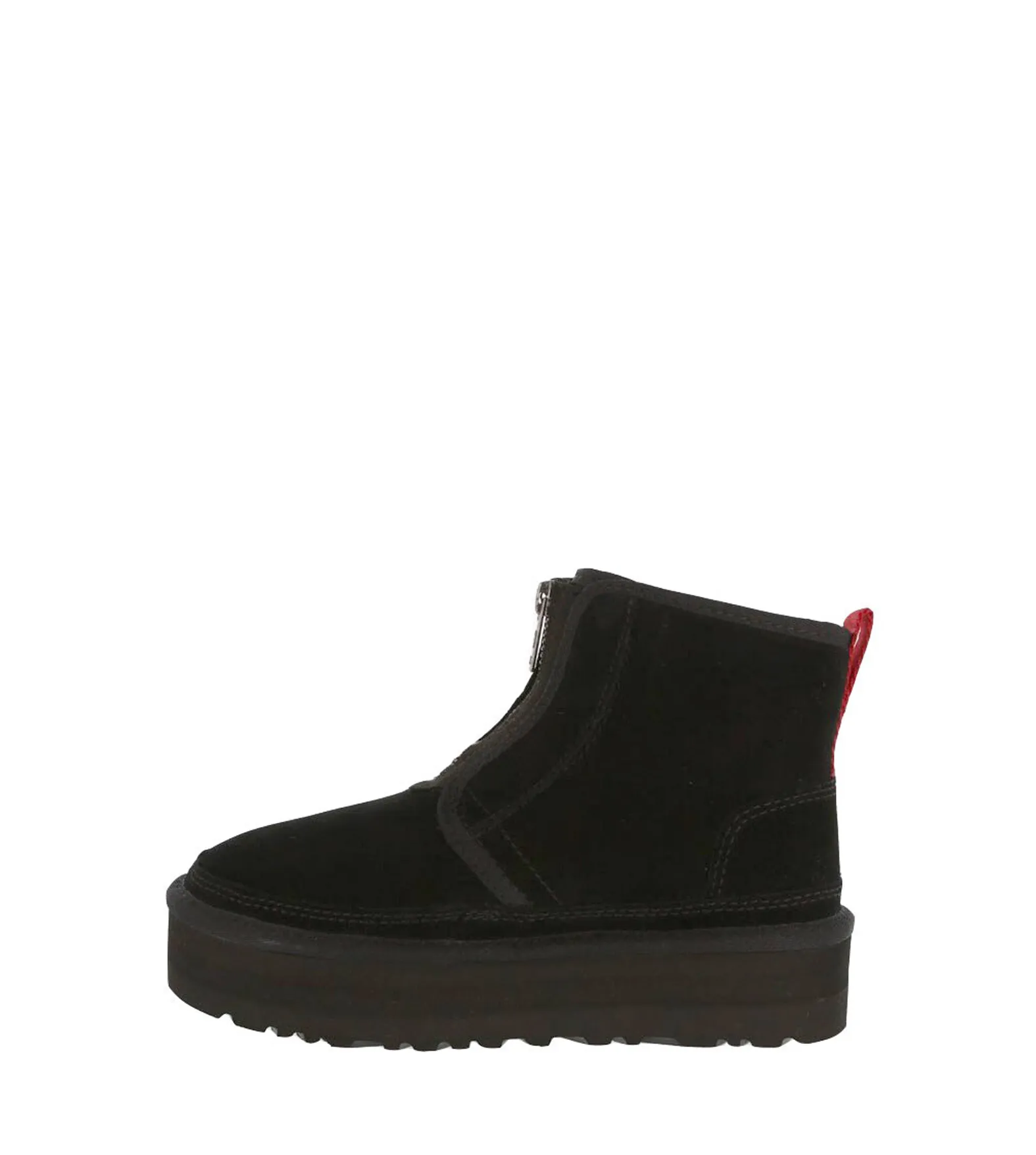 Ugg Neumel Platform Zip Suede Black