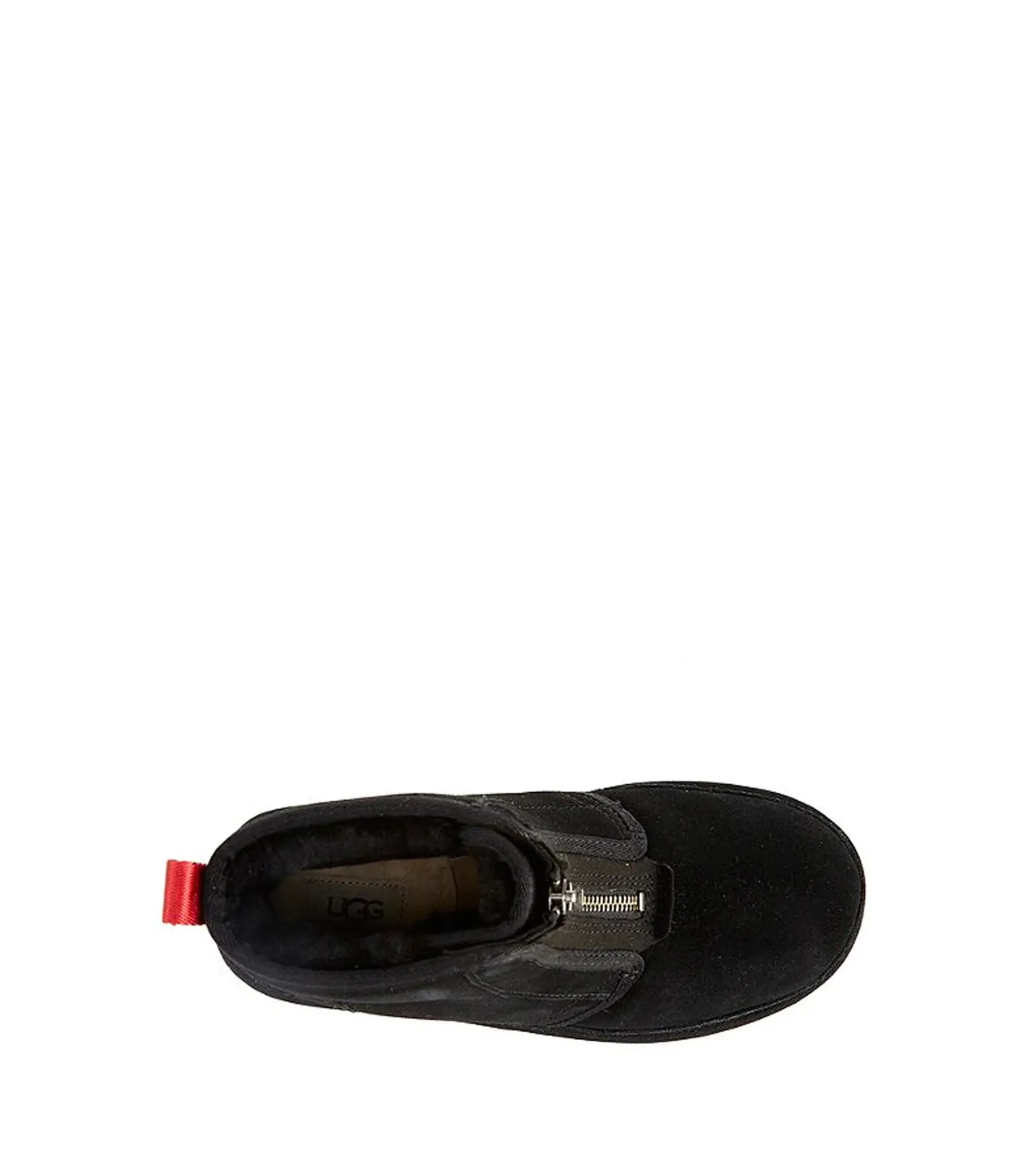 Ugg Neumel Platform Zip Suede Black Ugg Neumel Platform Zip Suede Black