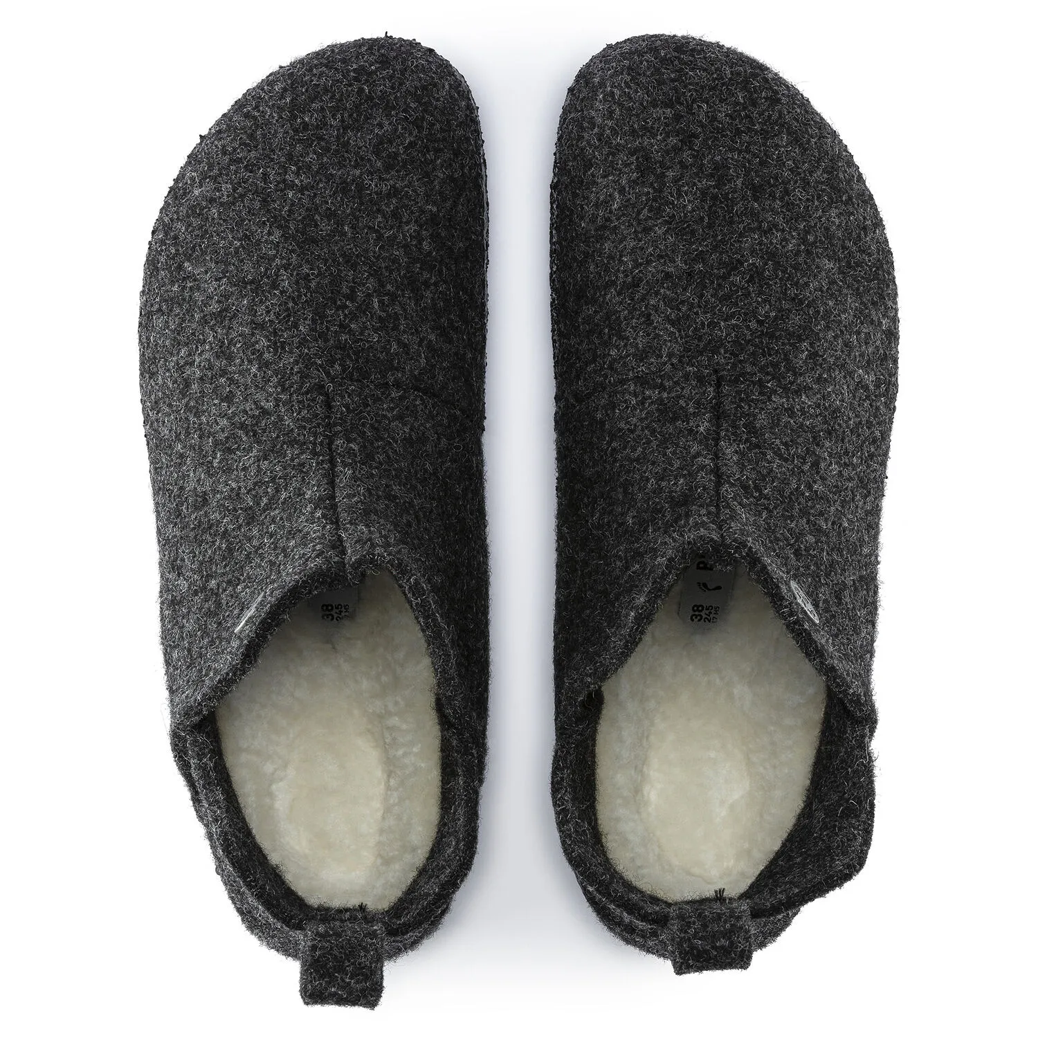Birkenstock Andermatt Anthracite Wool display picture 2