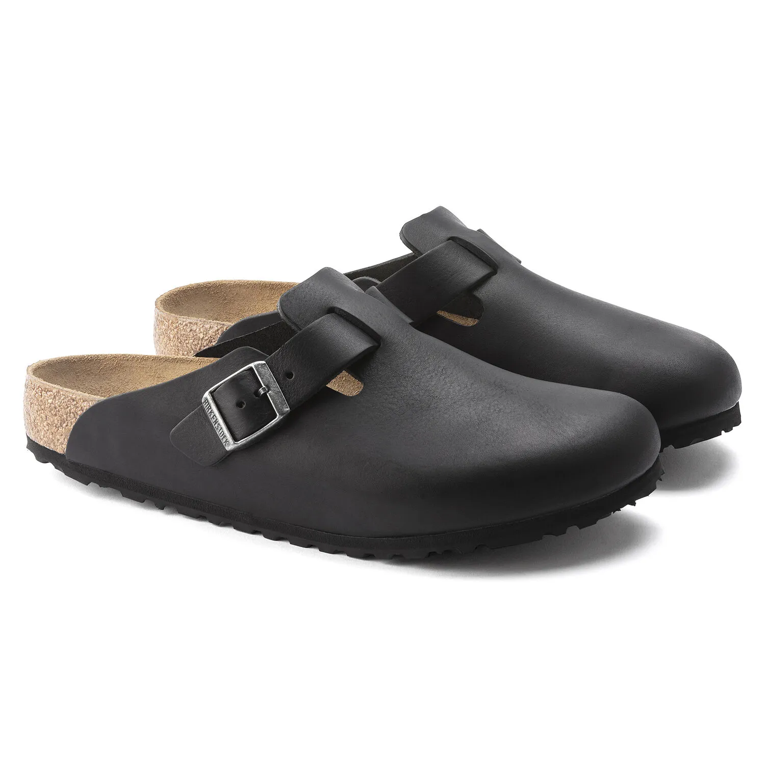 Birkenstock Boston Grip Vintage Wood Black