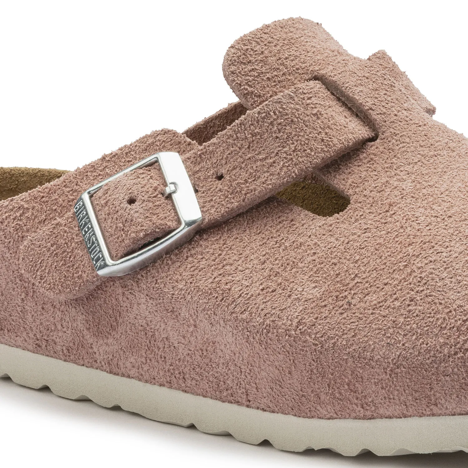 ★人気★【BIRKENSTOCK】★Boston Soft Footbed Pink Clay★ Birkenstock Boston Soft Footbed Pink Clay Suede