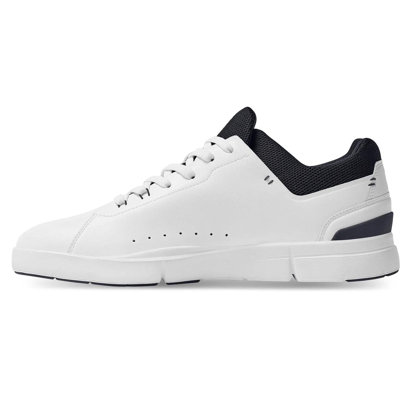 On Running The Roger Advantage - Mens White/Midnight