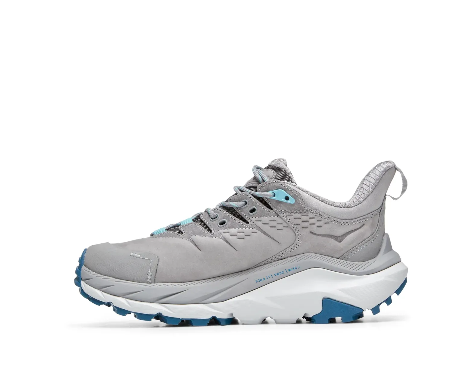 Hoka One One Kaha 2 Low GTX - Womens Sharkskin/Blue Coral